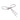 Hair Drama Co Crystal Bow Silver - CLP - 0158