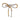 Hair Drama Co Crystal Hair Bow Barrette Clip - Silver & Gold - CLP - 0220