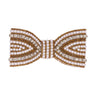 Hair Drama Co Embellished Hair Bow Alligator Clip - Gold - CLP - 0156