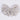 Hair Drama Co Satin Pearl Hair Bow Alligator Clip - Grey - CLP - 0251