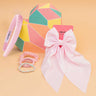 Hair Drama Co Sparkle & Shine 5 Pieces Gift Box with Hair Band, Bow & Hair Ties - ‎SET - 0288