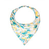 Hair Drama Co Summer Breeze Headscarf Headband with Elastic - Yellow & Green - SCF - 0018