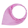 Hair Drama Co x Barbie Chevron Headscarf - Lilac & Pink - MSF0002
