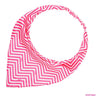 Hair Drama Co x Barbie Chevron Headscarf - Shades of Pink - MSF0003
