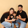Halloween Trick Or Treat Twinning Family T Shirts- Combo of 3 - TWN-TRKOT
