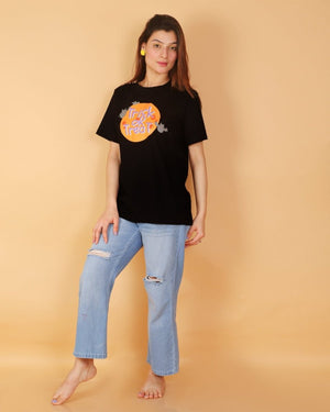 Halloween Trick Or Treat Twinning Family T Shirts-Set of 3 - Twinning Combo