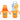 Happy Bear 2 in 1 Spout and Straw Sipper 210ml - HBM_2in1 Spout_Orange