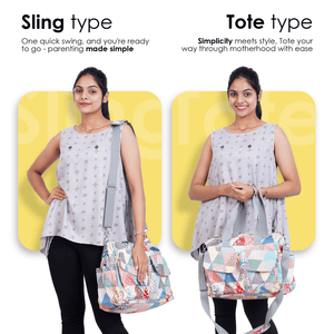 HAPPY BEAR Baby Premium Diaper Bag, Shoulder Type Bag - HBM_shoulderbag
