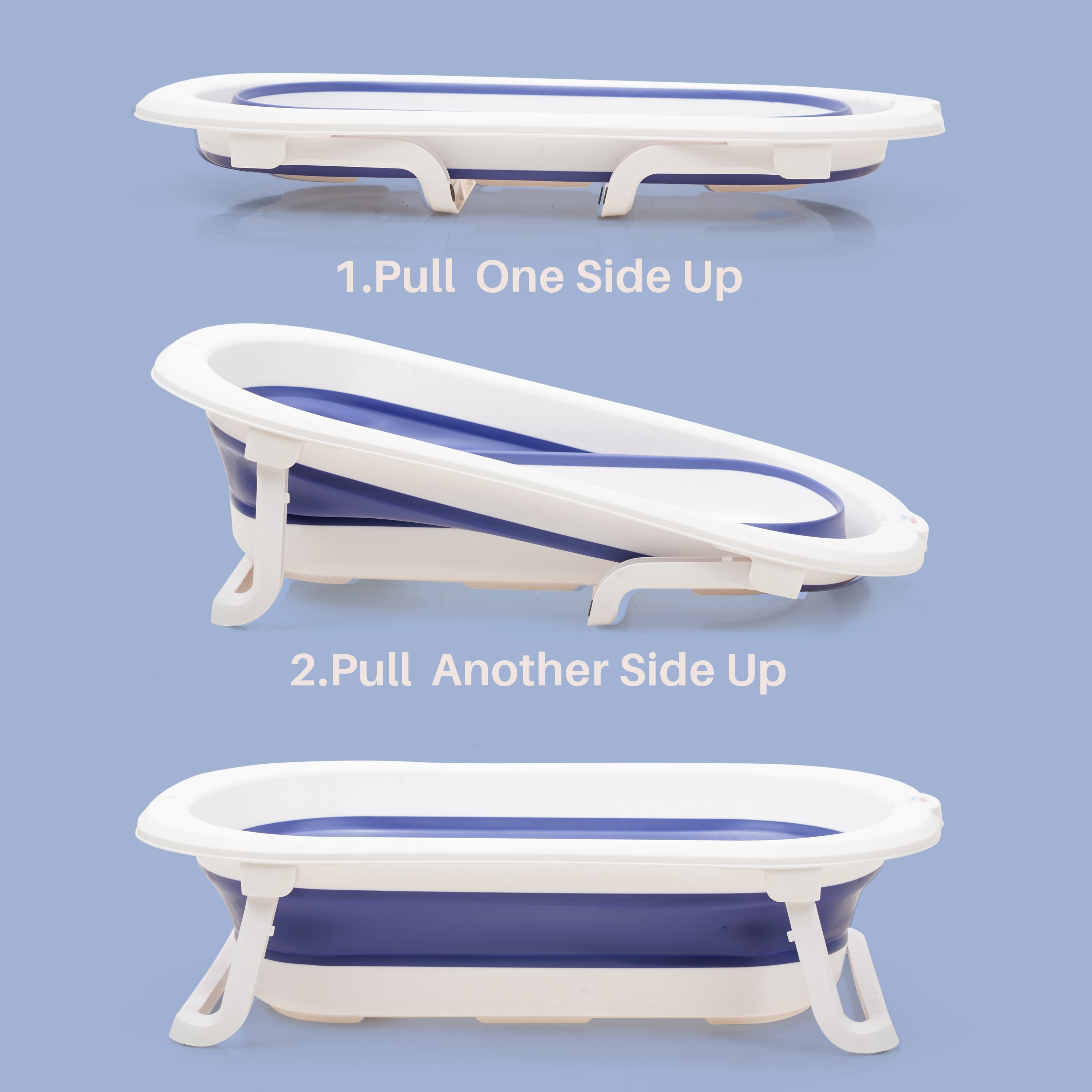 Happy Bear - Baby Splash and fold Bathtub - HBM_Bathtub