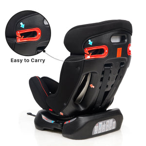 Happy Bear Convertible Car Seat for Babies - HBM_Car seat_Red