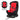 Happy Bear Convertible Car Seat for Babies - HBM_Car seat_Red