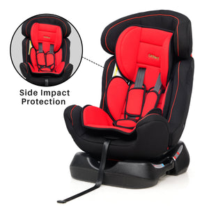 Happy Bear Convertible Car Seat for Babies - HBM_Car seat_Red
