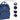 Happy Bear Diaper Bag with Laptop Compartment | The Mom Store - DIAPER BAG BLUE Diaper Bags