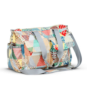 Happy Bear Diaper Bag with Laptop Compartment | The Mom Store - SHOLDER BAG MULTICOLOR Diaper Bags