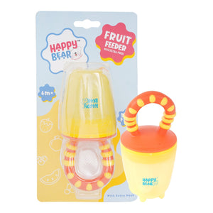 Happy Bear Fruit Feeder with Extra Mesh - HBM_Fruit Feeder_YR