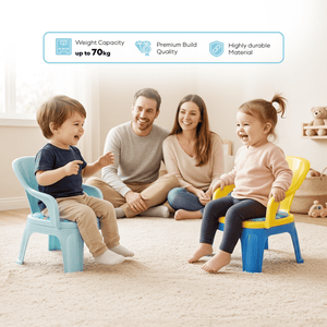 Happy Bear Kids Baby Chair Aqua Blue | The Mom Store - Furniture