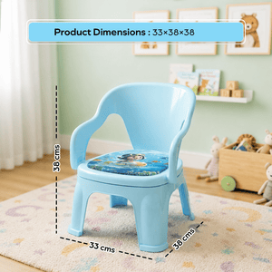Happy Bear Kids Baby Chair Aqua Blue | The Mom Store - Furniture