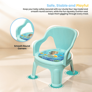 Happy Bear Kids Baby Chair Aqua Blue | The Mom Store - Furniture