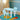 Happy Bear Kids Study Table & Double Chair Set (2 - 6 Years) - TABLE&DOUBLE CHAIR - BLUE Table and Chair