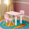 Happy Bear Kids Study Table & Double Chair Set (2 - 6 Years) - Table and Chair