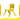 HAPPY BEAR Plastic Kids Chair | Durable and Lightweight | Modern & Comfortable - HBM_Chair_Yellow