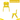 HAPPY BEAR Plastic Kids Chair | Durable and Lightweight | Modern & Comfortable - HBM_Chair_Yellow