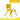 HAPPY BEAR Plastic Kids Chair | Durable and Lightweight | Modern & Comfortable - HBM_Chair_Yellow