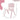 HAPPY BEAR Plastic Kids Chair | Durable and Lightweight | Modern & Comfortable - HBM_Chair_pink