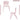 HAPPY BEAR Plastic Kids Chair | Durable and Lightweight | Modern & Comfortable - HBM_Chair_pink
