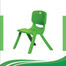 HAPPY BEAR Plastic Kids Chair | Durable and Lightweight | Modern & Comfortable - HBM_Chair_Green