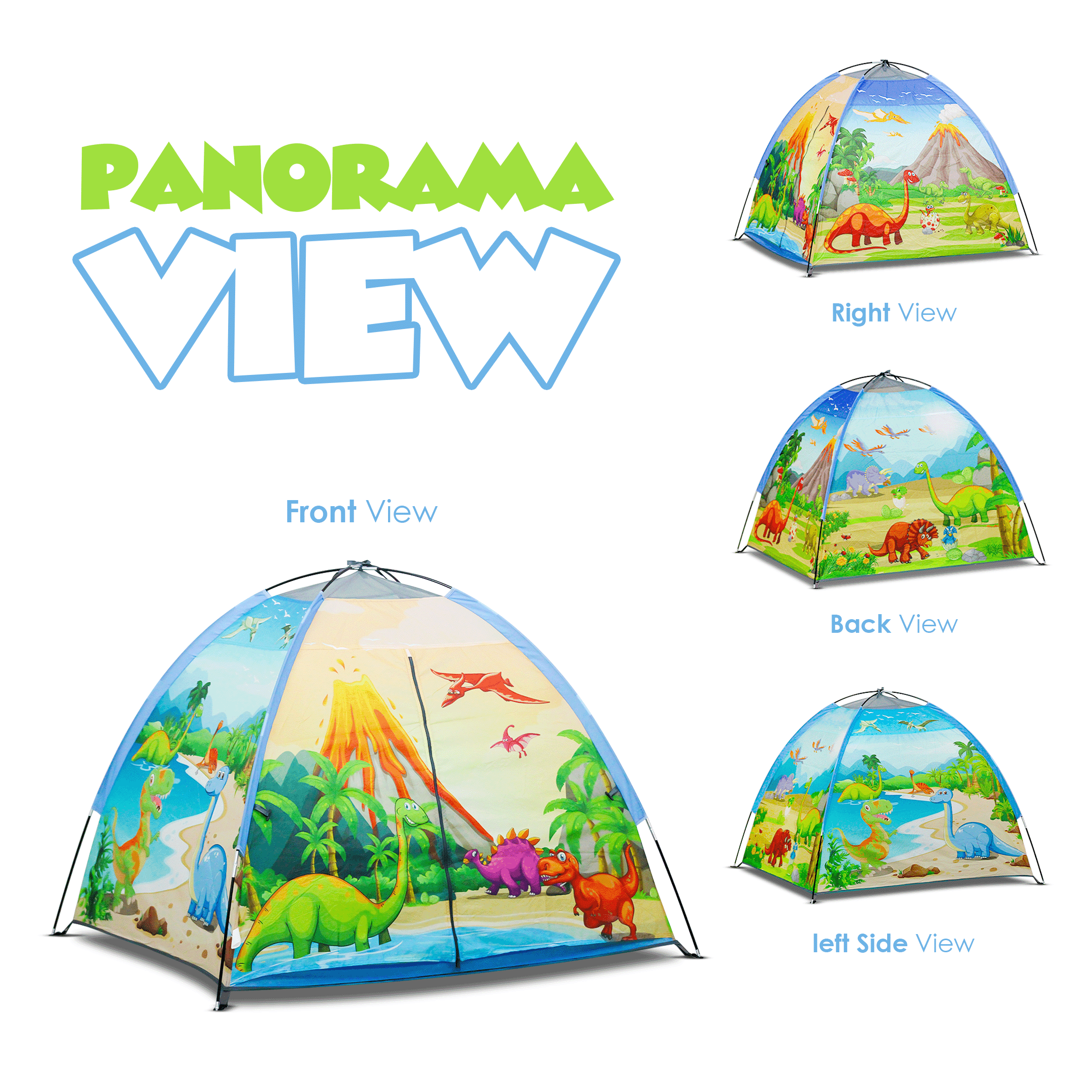 Happy Bear Play Tent for Indoor & Outdoor Fun | Frozen - DINO Tent