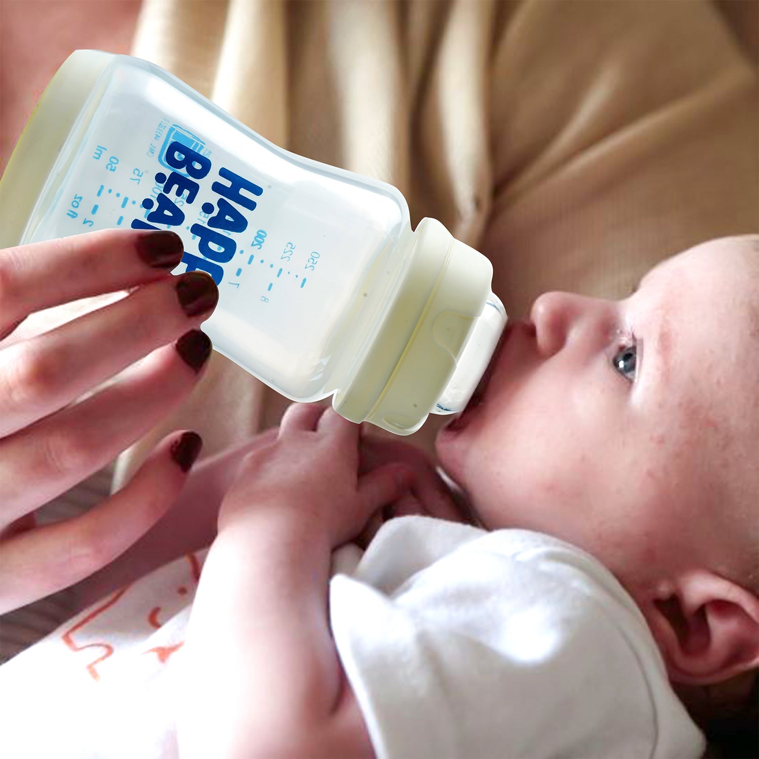 Happy Bear PP New Born Baby Bottle - HBM_PP Feeding Bottle