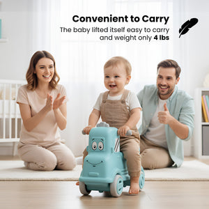 Happy Bear - Ride on Toys - Happy Bear Rider Push Car for Kids 1 - 5Years Indoor & Outdoor Ride - On Toy (Blue) - HBM_Rider blue