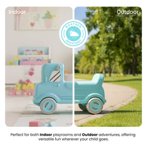 Happy Bear - Ride on Toys - Happy Bear Rider Push Car for Kids 1 - 5Years Indoor & Outdoor Ride - On Toy (Blue) - HBM_Rider blue