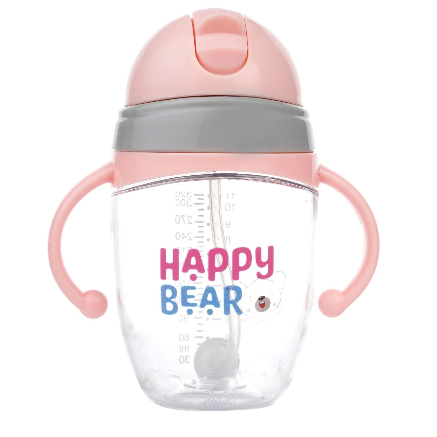 Happy Bear Sea Sipper Bottle for kids - HBM_Sea Sipper_Pink