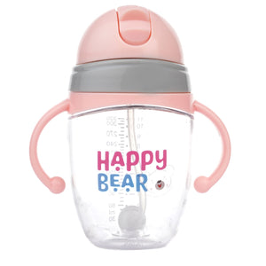 Happy Bear Sea Sipper Bottle for kids - HBM_Sea Sipper_Pink