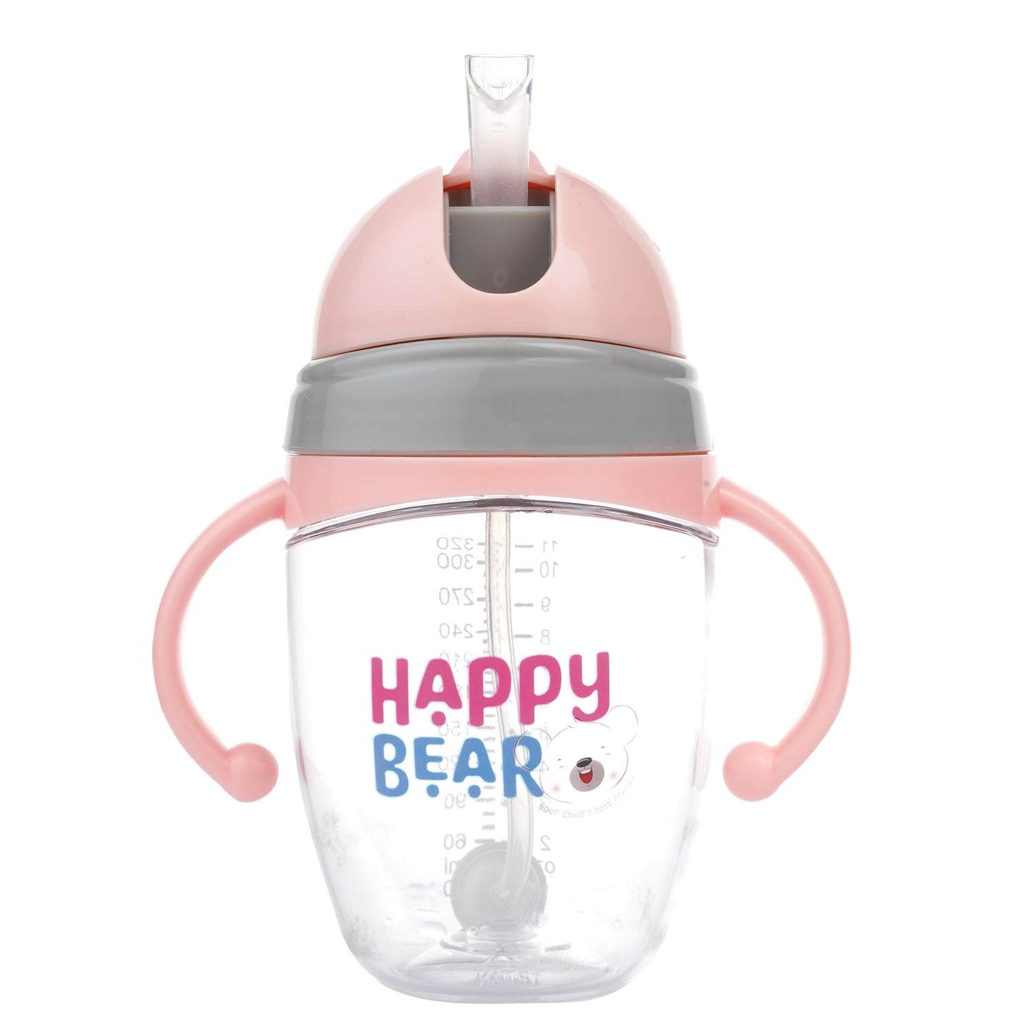 Happy Bear Sea Sipper Bottle for kids - HBM_Sea Sipper_Pink
