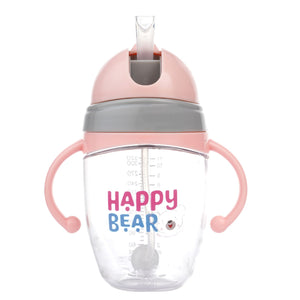 Happy Bear Sea Sipper Bottle for kids - HBM_Sea Sipper_Pink