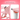 HAPPY BEAR Table and Double Folding Chair Set for Kids - HBM_T&Double F.C_Pink