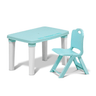 Happy Bear Table and Folding Chair Set for 2 to 5 years kids - HBM_table&fc_blu