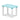 Happy Bear - Table for Kids, Lightweight Plastic Table - TABLE - BLUE Table and Chair