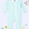 Happy Cloud Infant Zipper Romper