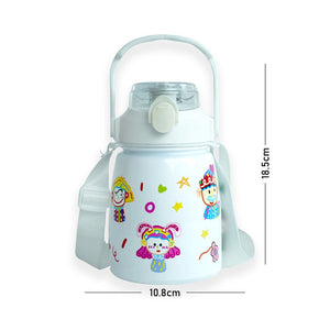 Happy Clowns Belly Bottle, 900ml - Back To School