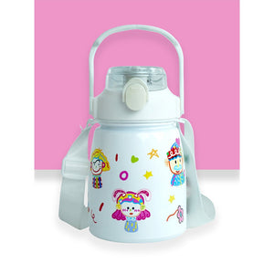 Happy Clowns Belly Bottle, 900ml - Back To School