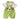 Happy Dog Green & White 2 Pcs Dungary Style Set For Toddlers And Kids - 1 - 2 Years Kids Clothing