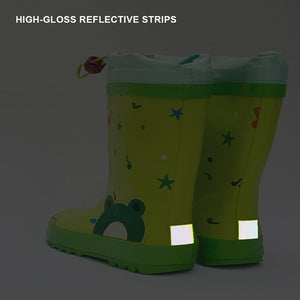Happy Frog Flexible Rubber Rain Gumboots for Toddlers and Kids - Little Surprise BoxHappy Frog Flexible Rubber Rain Gumboots for Toddlers and Kids