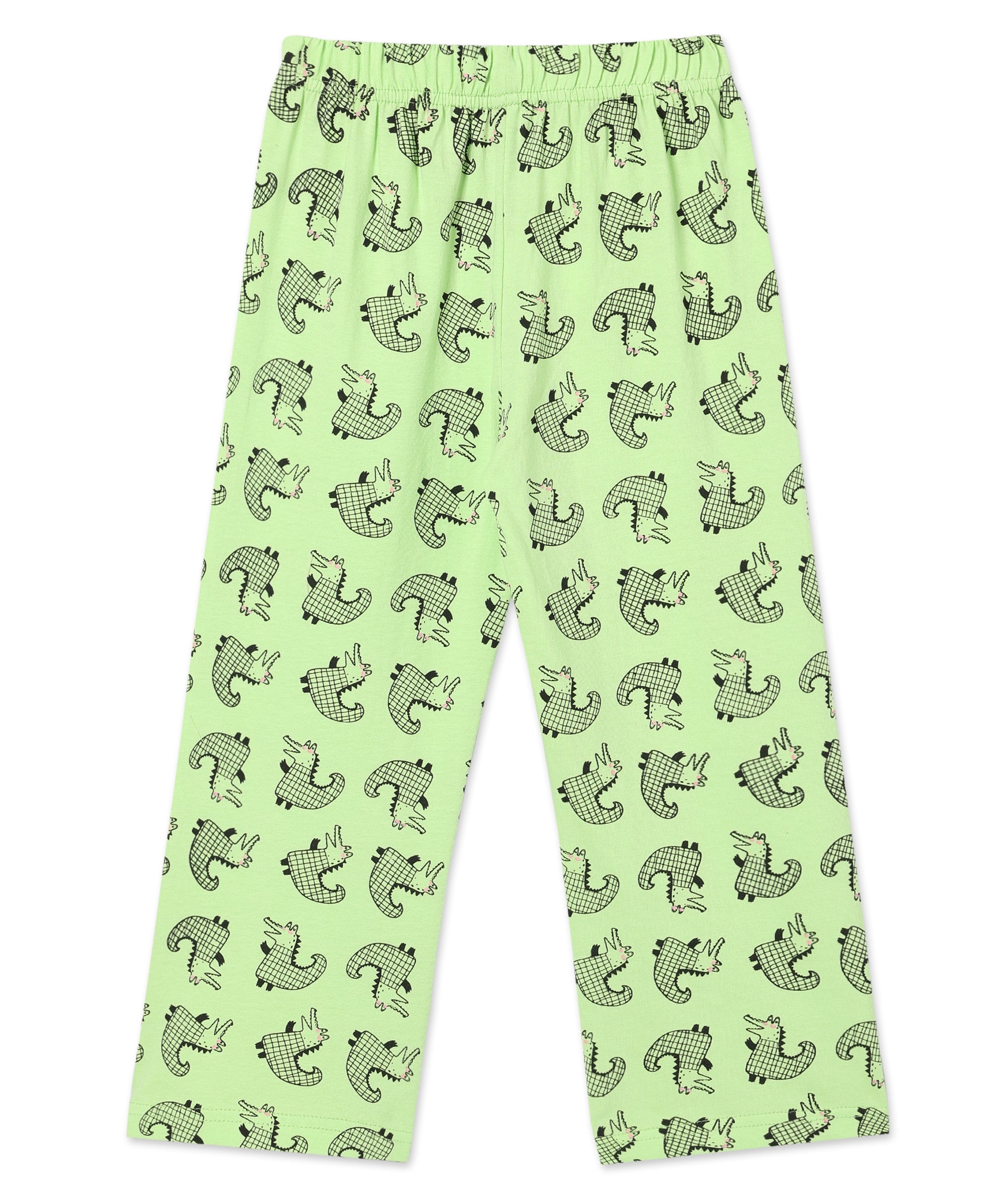 Happy Gator Baby and Kids Pajama Nightsuit Set - TPS - AN - HGTR - 0 - 6
