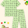 Happy Gator Baby and Kids Pajama Nightsuit Set - TPS - AN - HGTR - 0 - 6