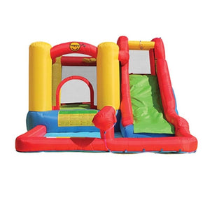 Happy Hop Jump & Splash Adventure Zone With Cannon - Kids Activity & Play Equipment