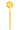 Happy Threads | Adorable handcrafted Sun Pencil Topper - Stationery